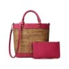 Anne Klein Mini Cork Tote With Pouch
