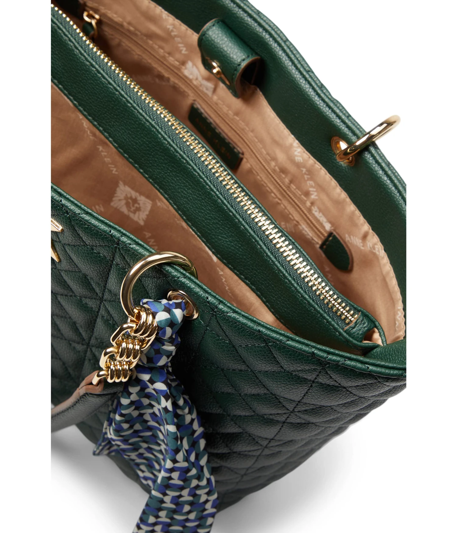 Anne Klein Quilted Chain Tote - Image 3