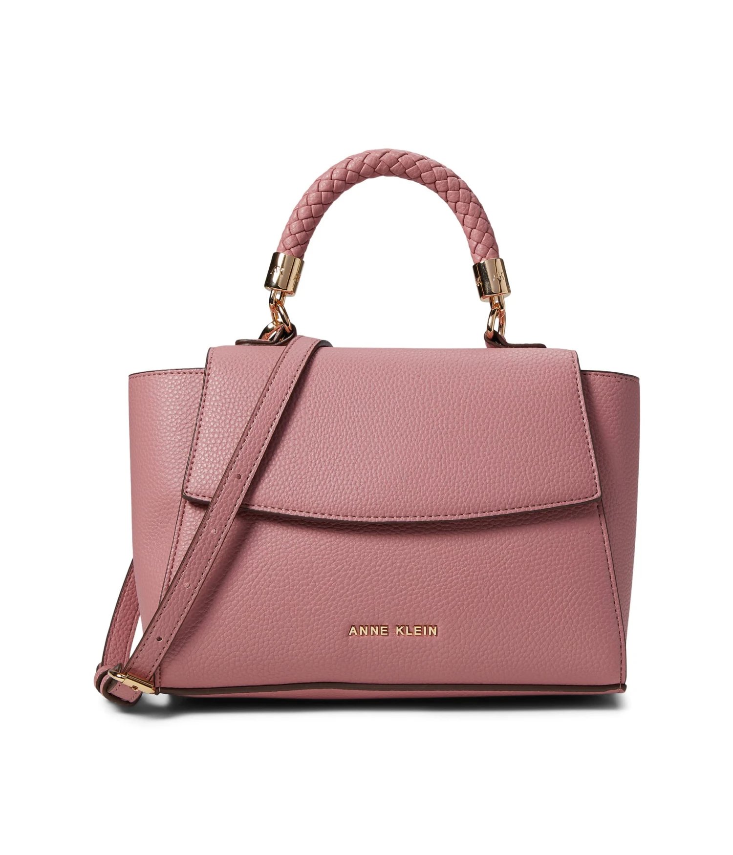 Anne Klein Braided Top-Handle Satchel