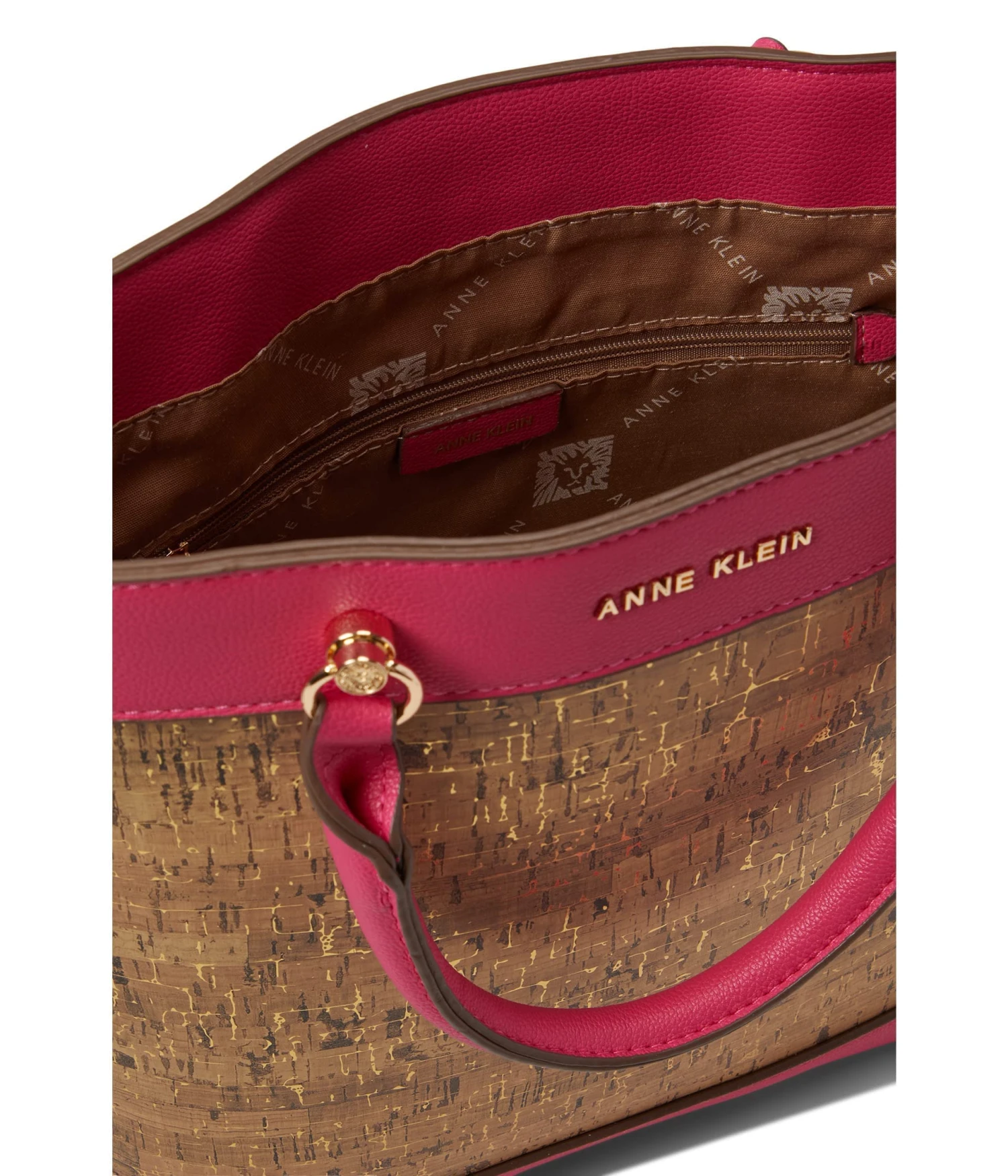 Anne Klein Mini Cork Tote With Pouch - Image 3