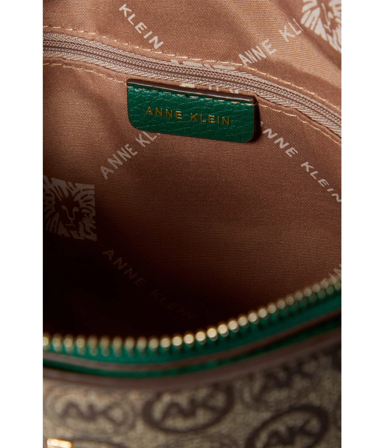 Anne Klein Triple Compartment Ring Logo Crossbody - Image 3