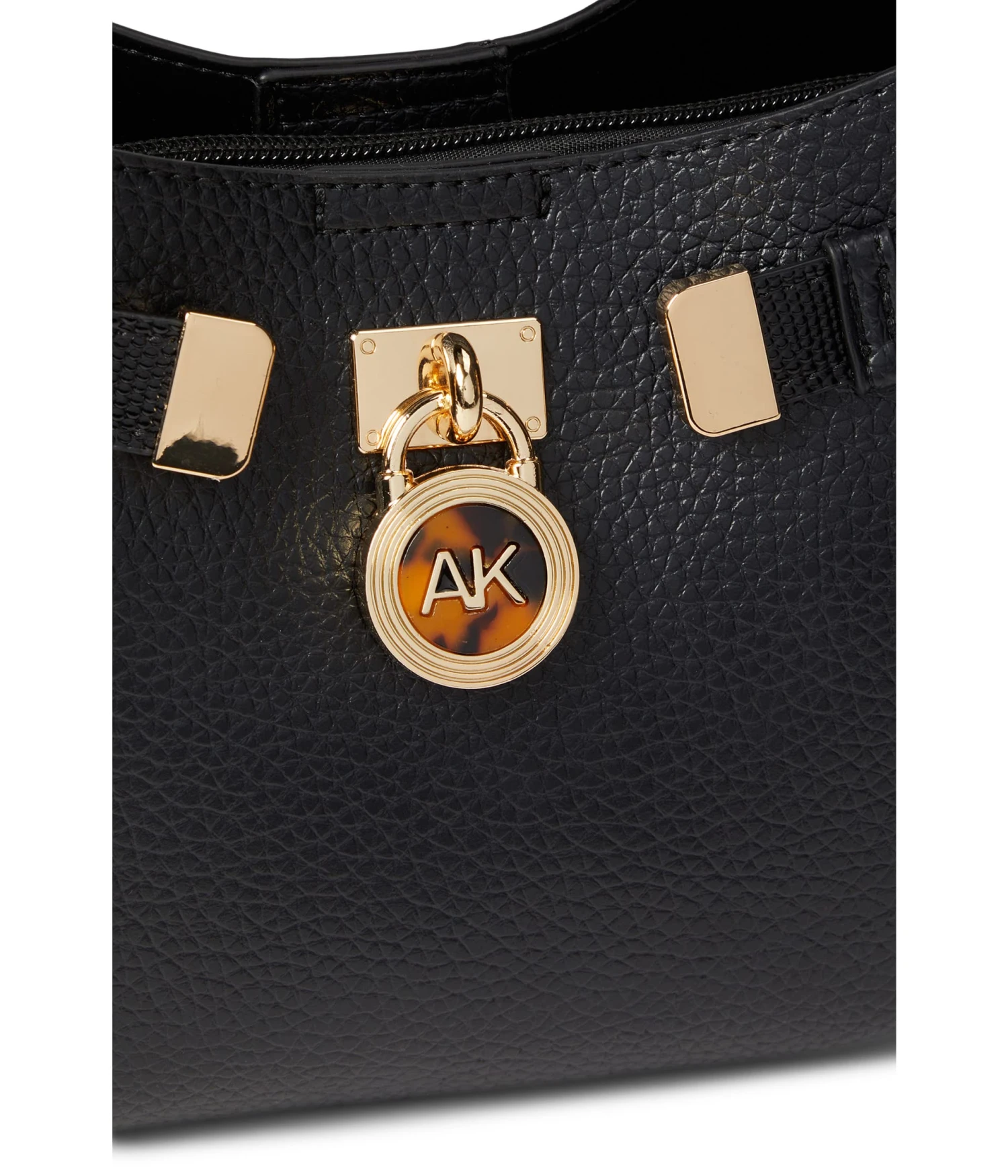 Anne Klein Curved Crossbody With Lock - Image 4