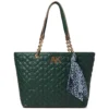 Anne Klein Quilted Chain Tote