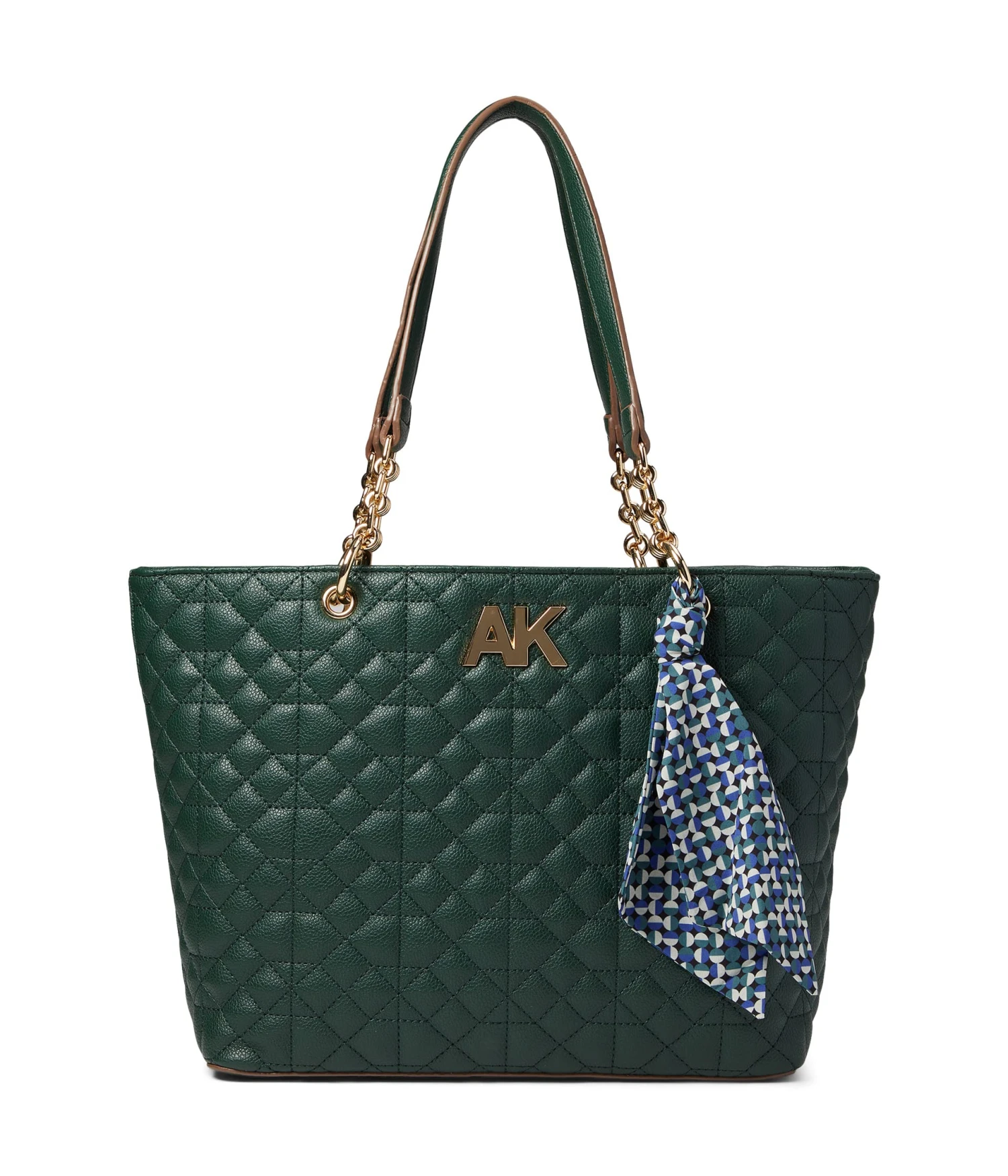 Anne Klein Quilted Chain Tote