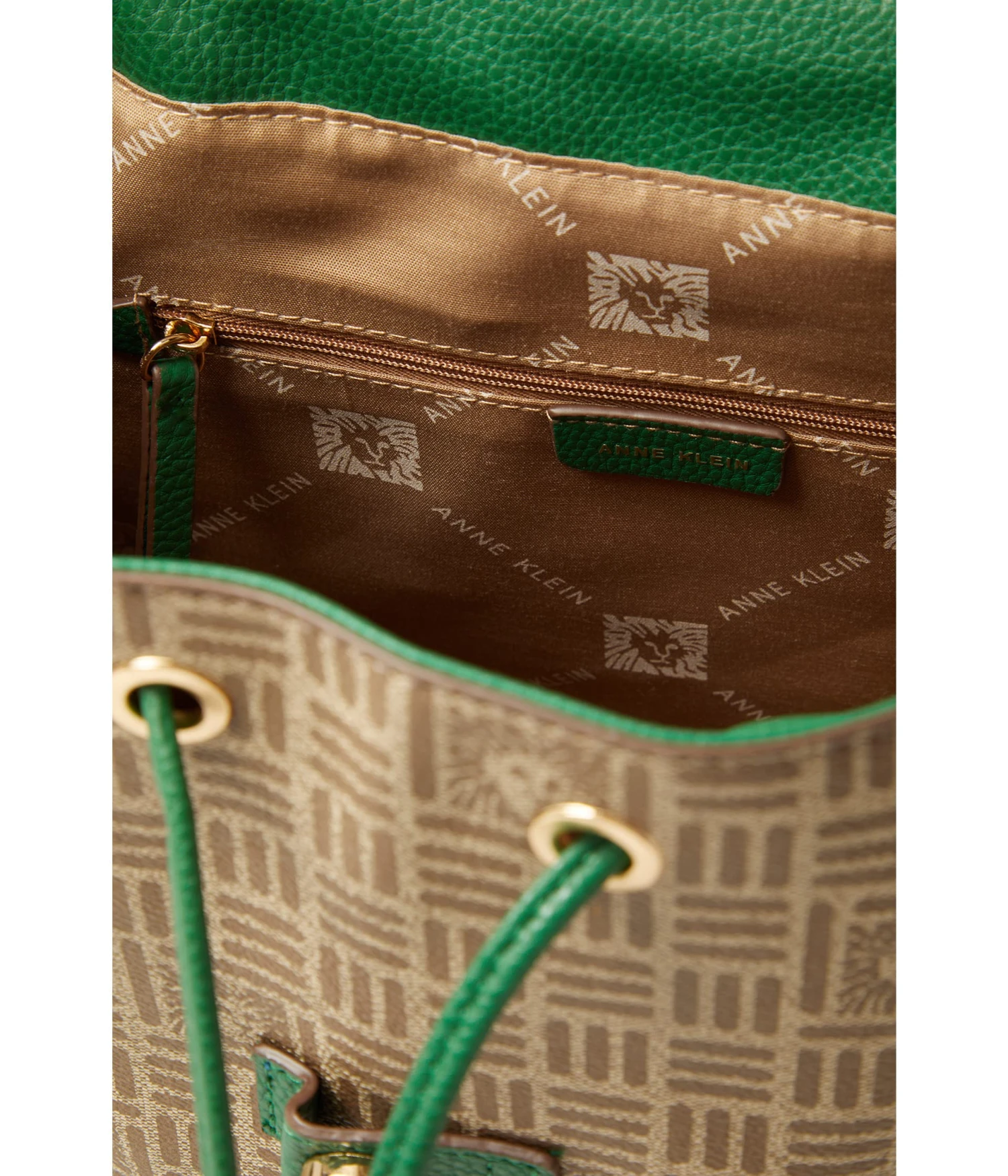 Anne Klein Flap Logo Backpack With Horsebit - Image 3