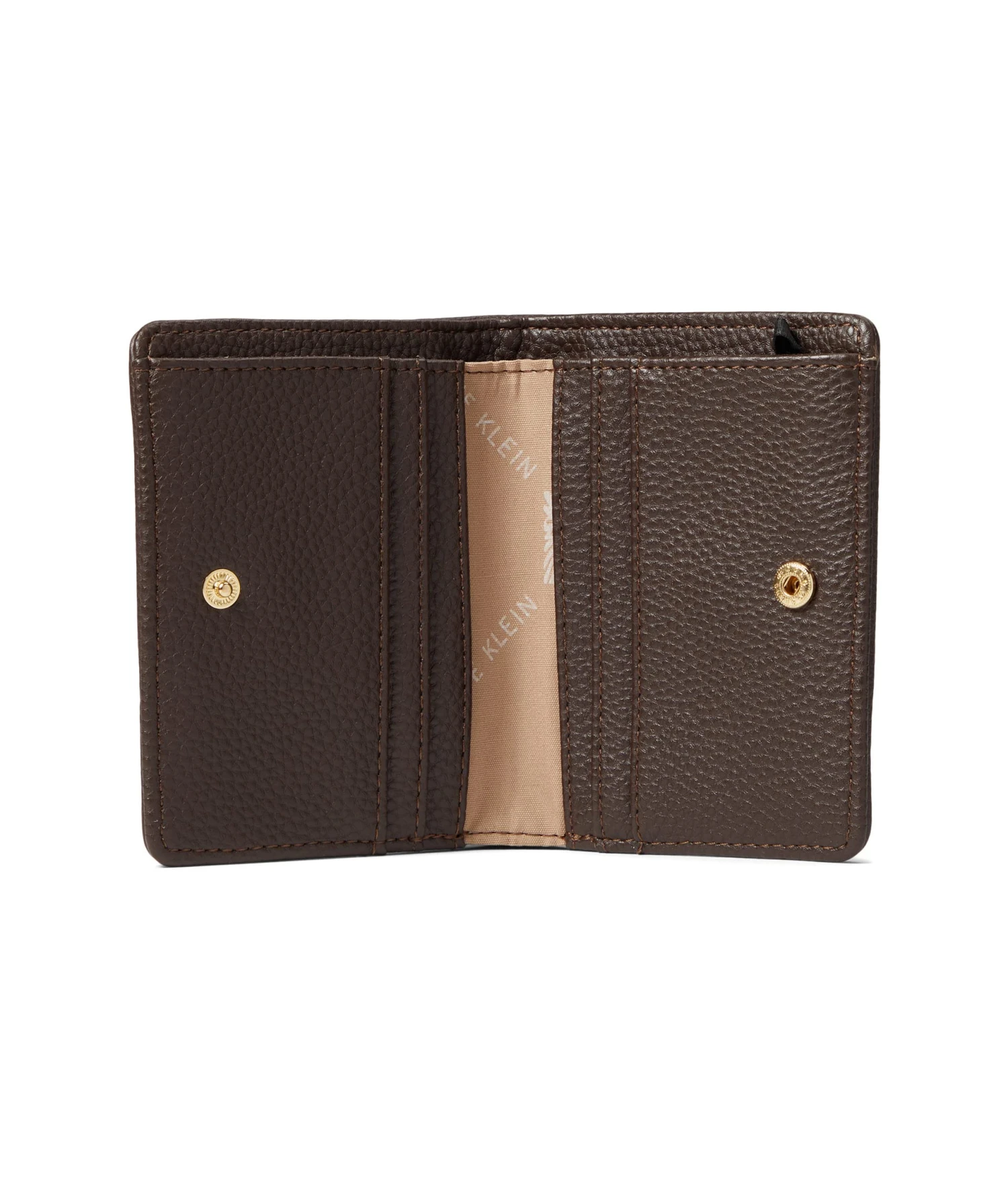 Anne Klein Tile Lion Logo Snap Closure Wallet - Image 3