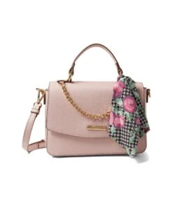 Anne Klein Top-Handle With Chain Swag