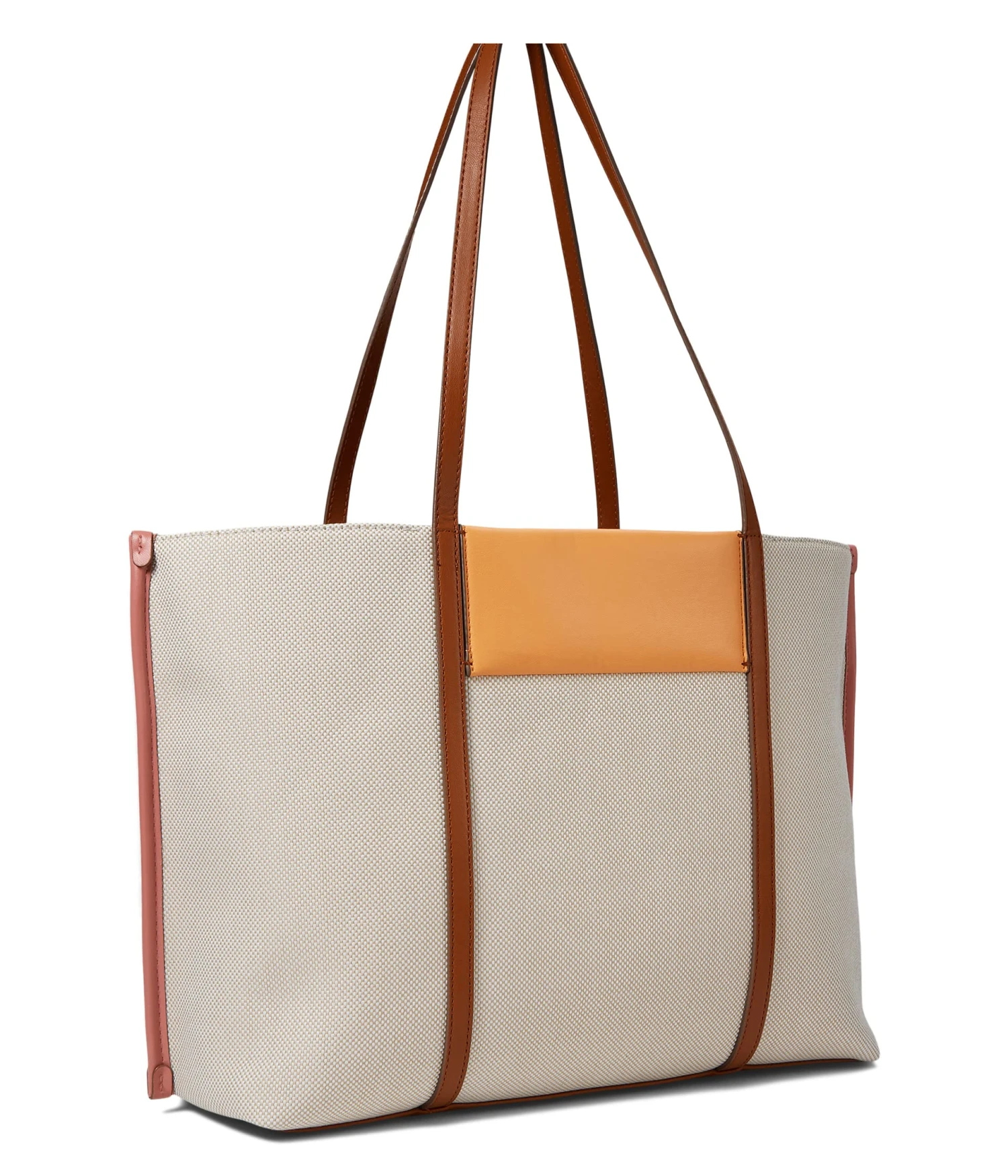 Anne Klein Large Color-Blocked Canvas Tote - Image 2