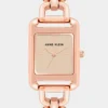 Anne Klein Metal D-Link Bracelet Watch