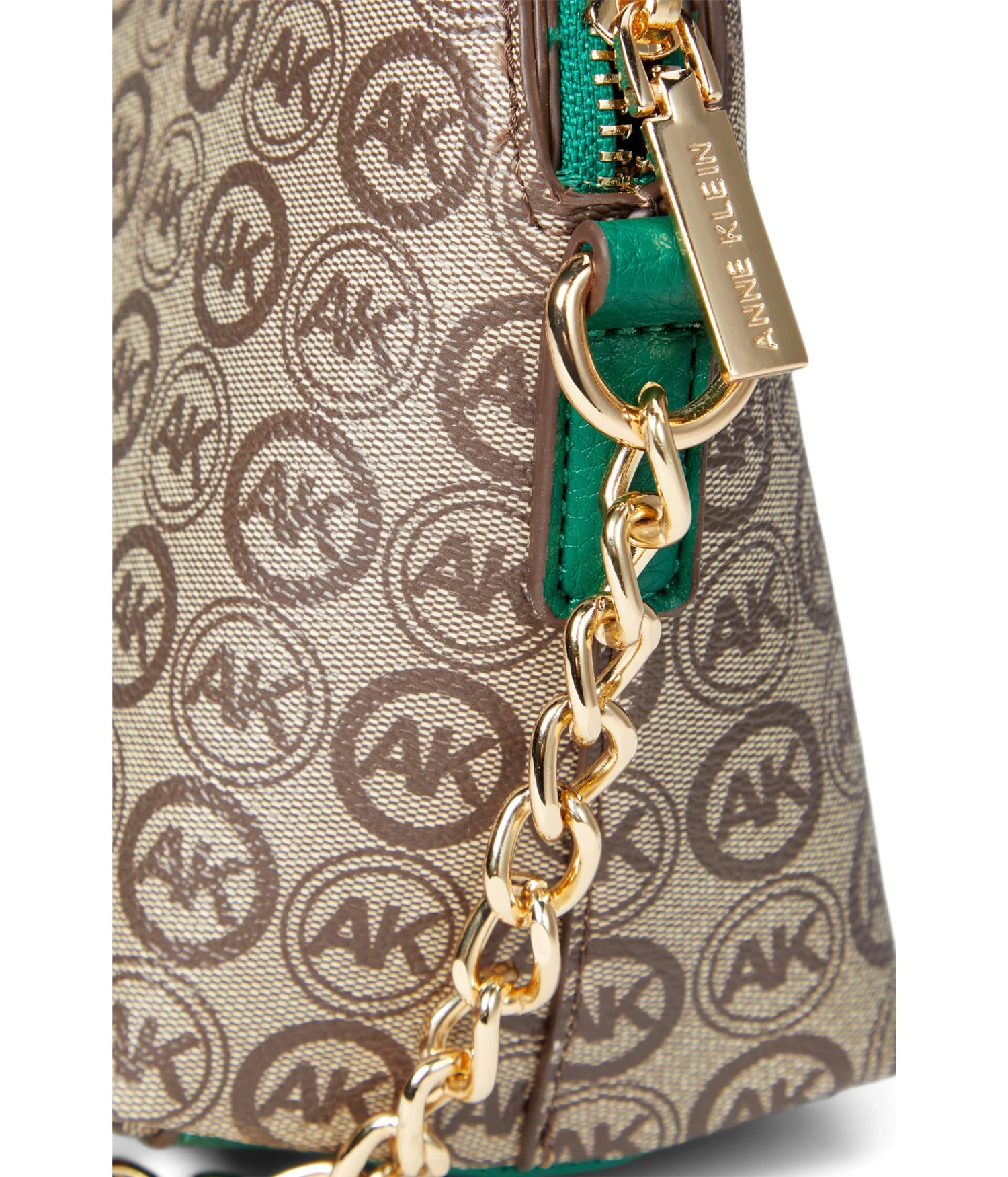 Anne Klein Triple Compartment Ring Logo Crossbody - Image 4