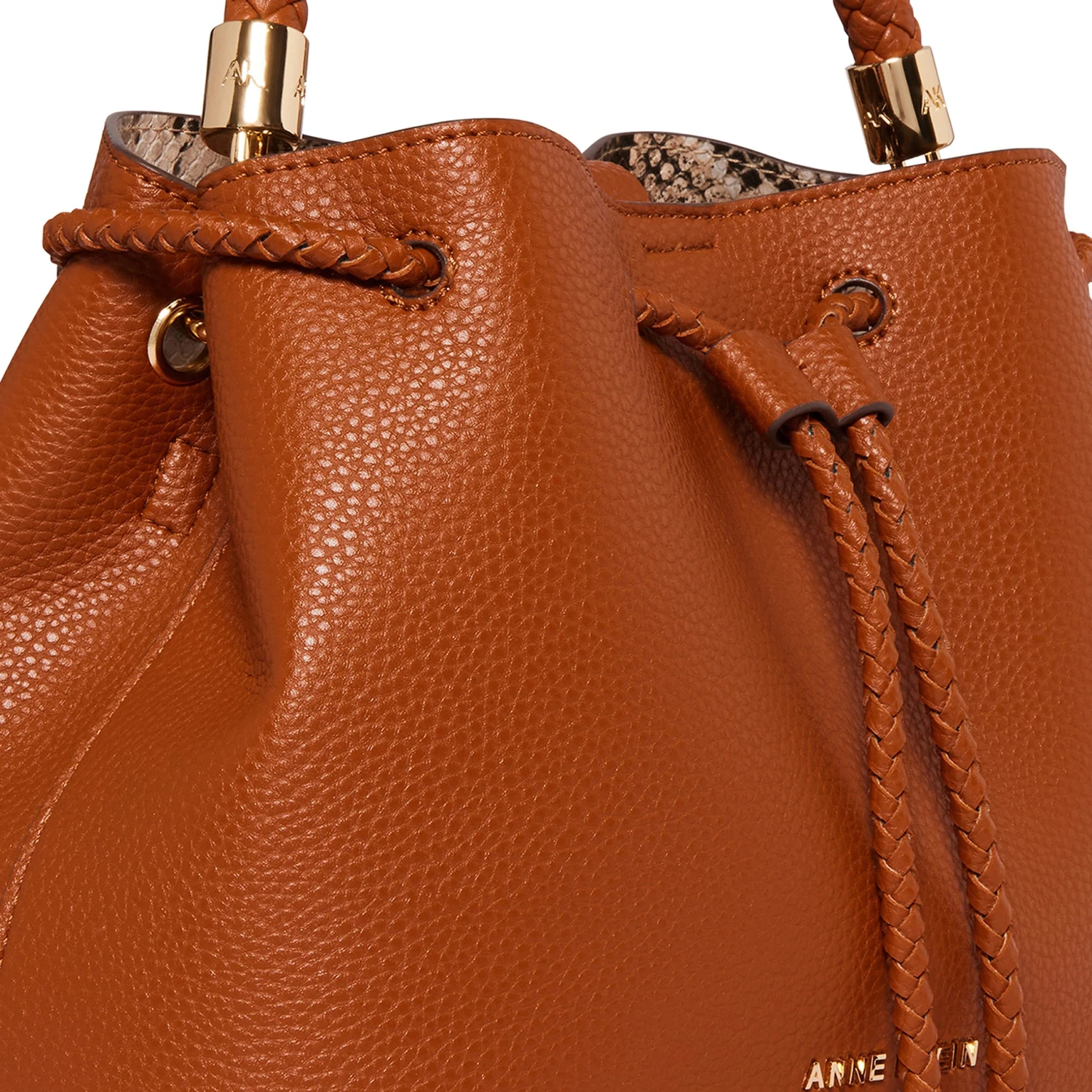 Anne Klein Braided Handle Satchel - Image 3