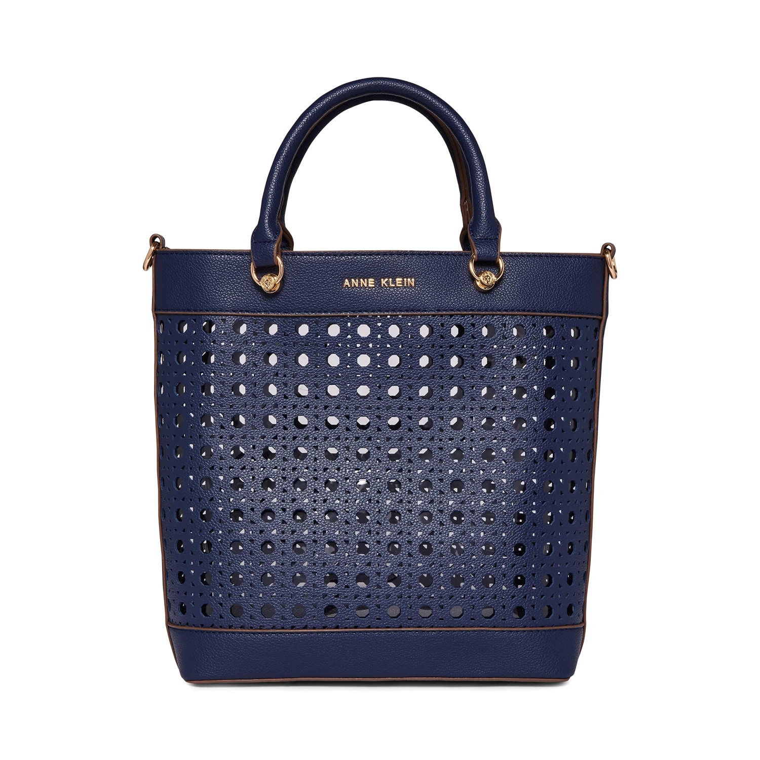 Anne Klein Mini Perf Tote With Pouch
