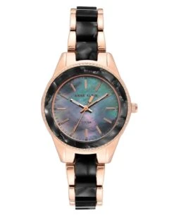 Anne Klein Solar Powered Petroleum-Free Resin Bracelet Watch