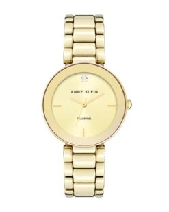 Anne Klein Diamond Accent Bracelet Watch