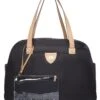 Anne Klein Nylon Weekender Bag
