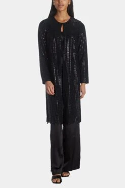 Anne Klein Linear Shine Duster