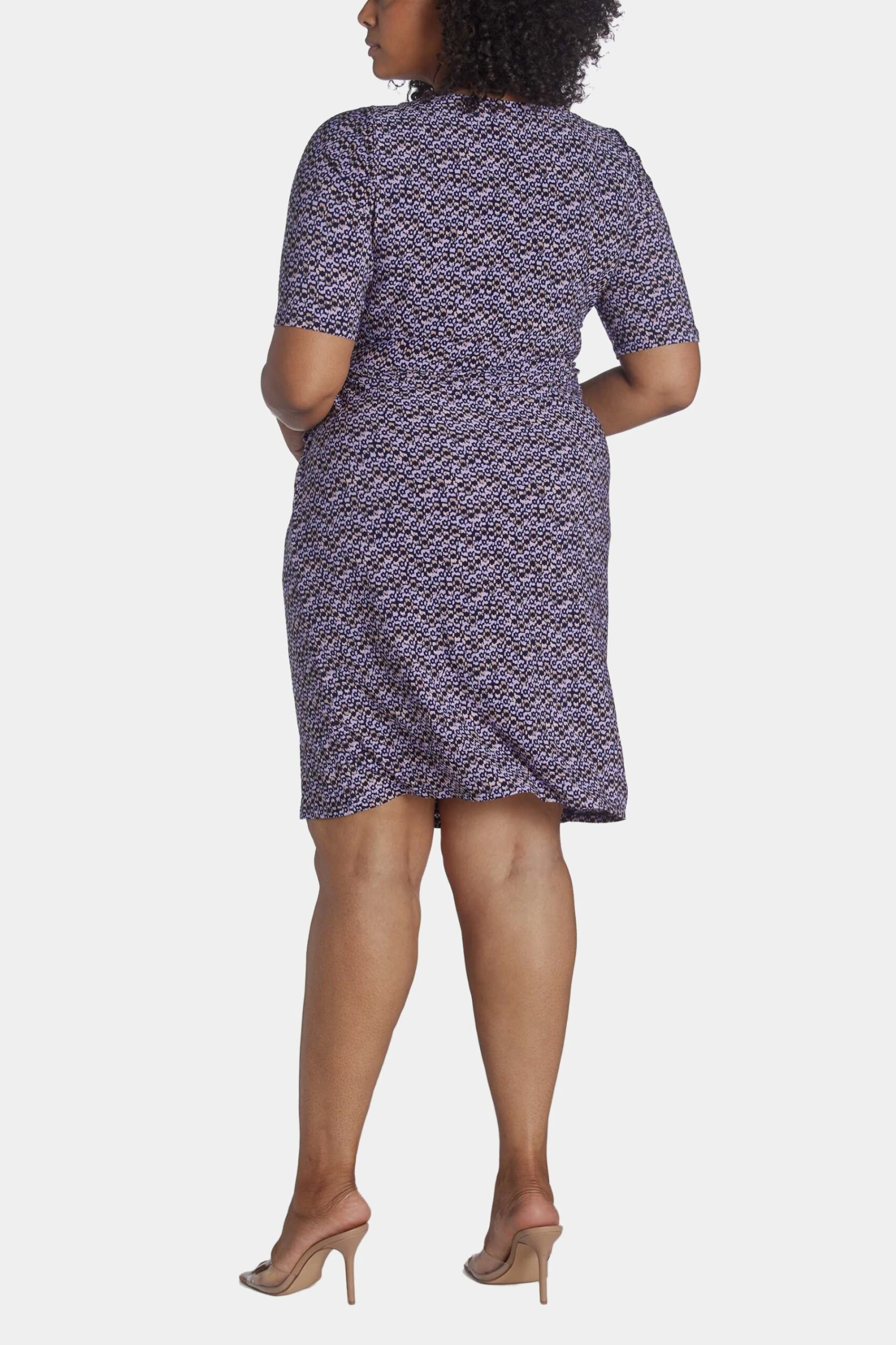 Anne Klein Printed Ity Mary Ellen Wrap Dress - Image 2