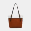 Anne Klein Colorblock Pocket Tote Bag