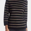 Anne Klein Mock Neck 3/4 Sleeve Sweater
