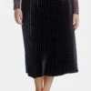 Anne Klein Pull On Pleated Skirt