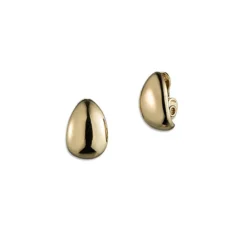 Anne Klein Goldtone Oval Stud Earrings