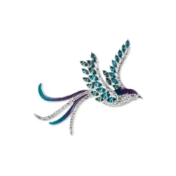 Anne Klein Pave Bird Brooch
