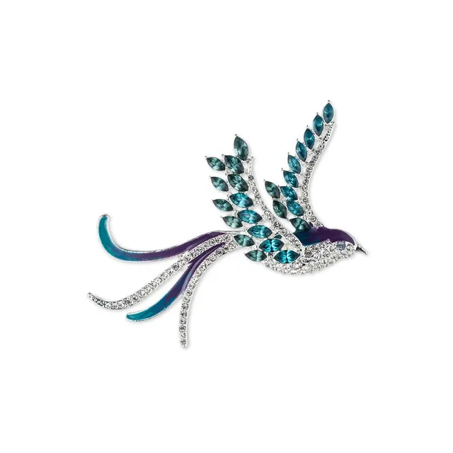 Anne Klein Pave Bird Brooch