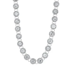 Anne Klein Pavé Crystal Collar Necklace
