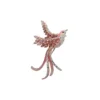 Anne Klein Basic Rose Goldtone & Crystal Bird Pin