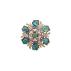 Anne Klein Stone Cluster Pin