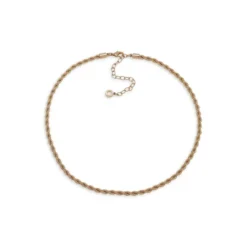 Anne Klein Goldtone Steel Twisted Chain Necklace - 16-Inch