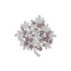 Anne Klein Silvertone Beaded Tree Pin