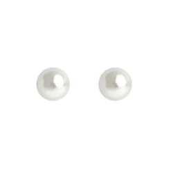 Anne Klein Pearl Stud Earring