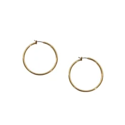 Anne Klein Large Hoop Earrings