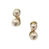 Anne Klein Faux Pearl Studs
